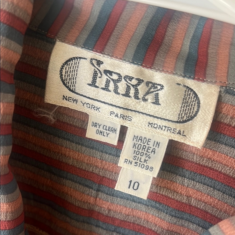 IRKA Multicolor Striped Blouse - Picture 2 of 3